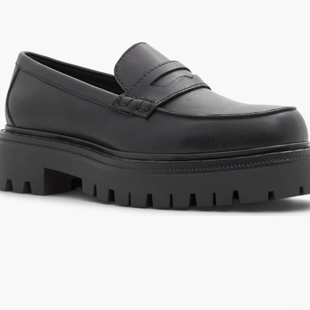 Aldo Black Loafers for Women